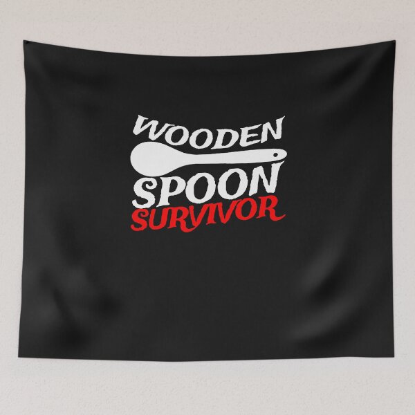 Item preview, Wooden Spoon Survivor Funny Submissive Kinky Spanking Humor designed and sold by TheMagicKrew.