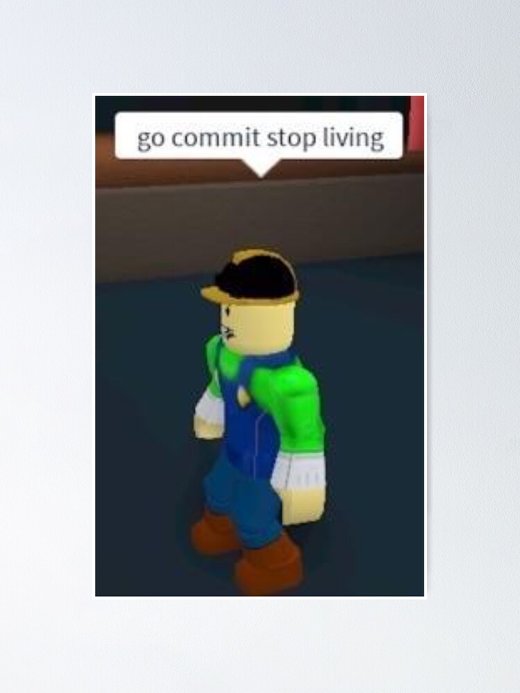 Roblox Memes Posters for Sale