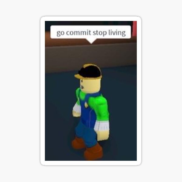 Roblox Memes Stickers for Sale