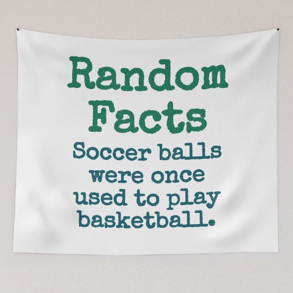 Item preview, Soccer Balls Were Once Used To Play Basketball - Trivia Fact designed and sold by CrankyOldDude.