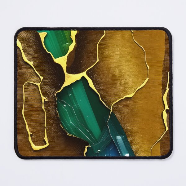 Item preview, Tourmaline Inspired Design With A Touch Of Gold (02) designed and sold by DEBPIX.