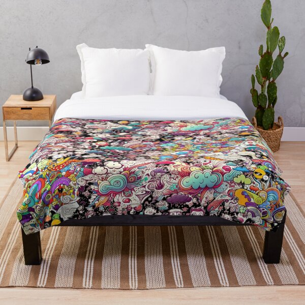 Item preview, Vibrant Doodle Delight A Colorful and Playful Design designed and sold by Rob Wilson.