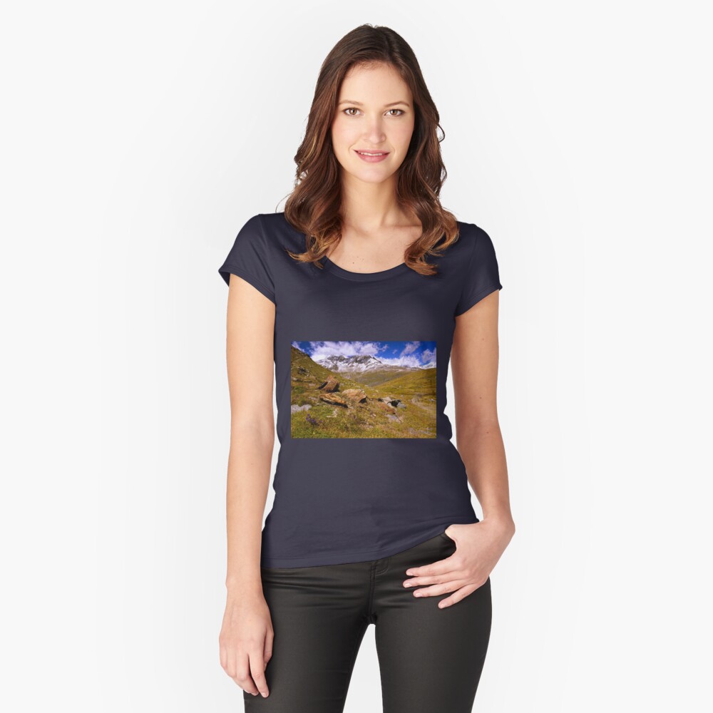 Item preview, Fitted Scoop T-Shirt designed and sold by Mallorn.