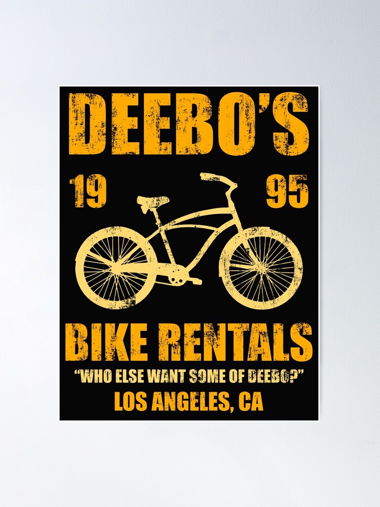 deebo with bike. | Greeting Card