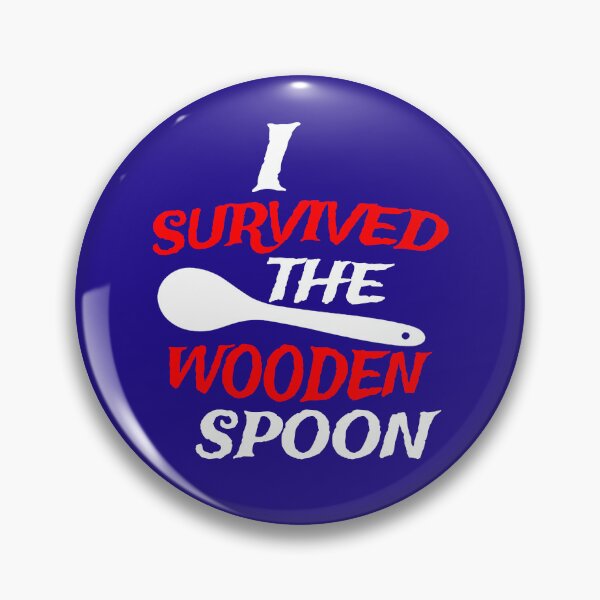 Item preview, I Survived The Wooden Spoon Funny Kinky Spanking Humor designed and sold by TheMagicKrew.
