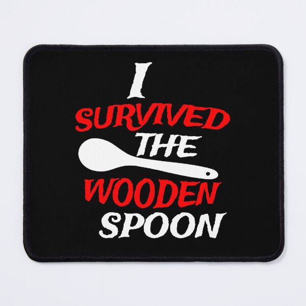 Item preview, I Survived The Wooden Spoon Funny Kinky Spanking Humor designed and sold by TheMagicKrew.