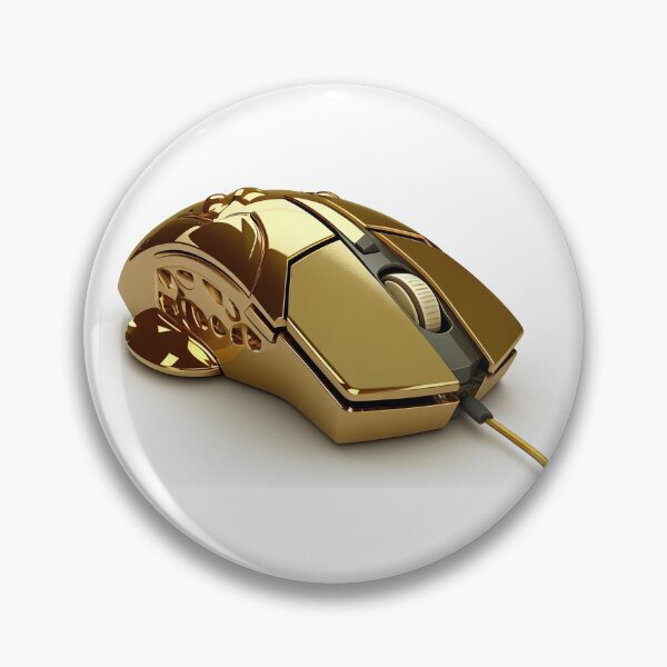 Item preview, Gold Computer Mouse designed and sold by mybestpicture.