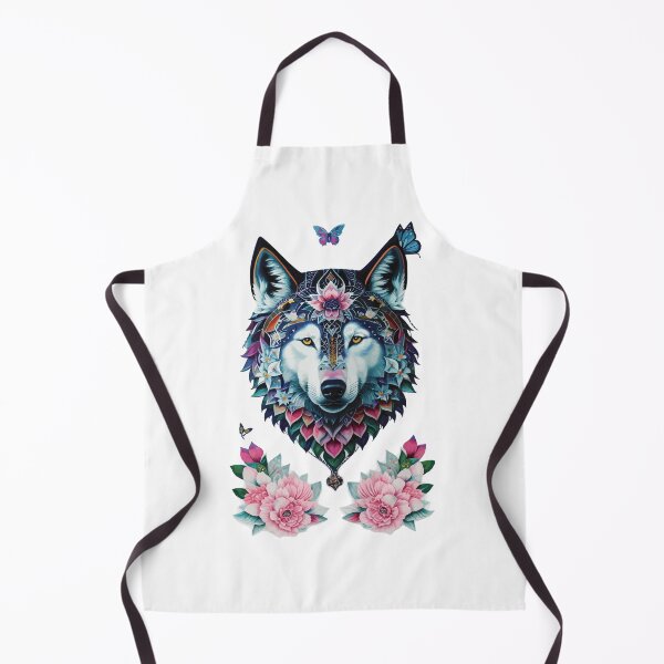 Item preview, Beautiful and Intricate wolf mandala design designed and sold by Lubellebubble20.