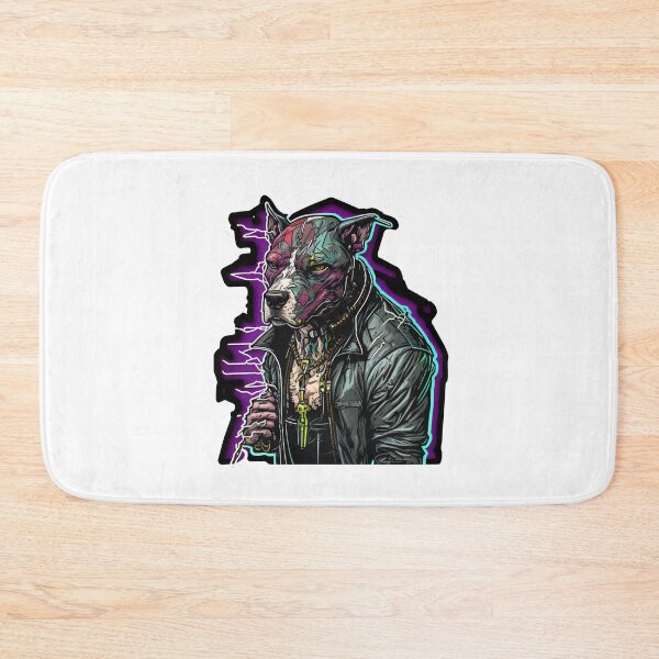 Item preview, CyberPunk Pitbull #5 designed and sold by OregonArtForAll.