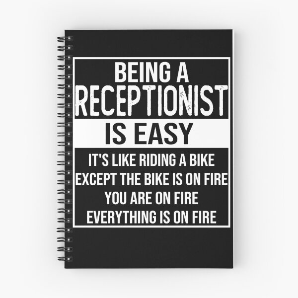 Item preview, Funny receptionist saying: being a receptionist is easy receptionist gifts designed and sold by alaechamlal.