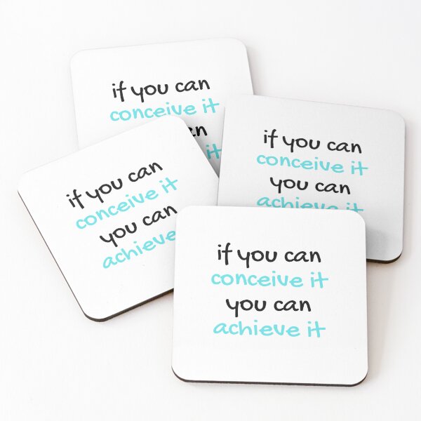 Item preview, If You Can Conceive You can Achieve It designed and sold by DigitalNobleman.