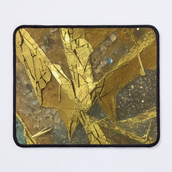 Item preview, Uvarovite Inspired Design With A Touch Of Gold (02) designed and sold by DEBPIX.