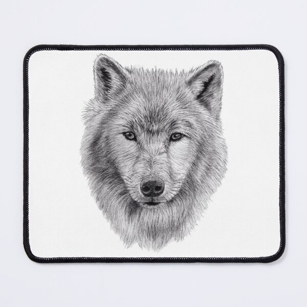 Item preview, wolf portrait designed and sold by SylvieG18.