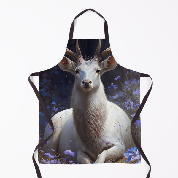 Item preview, Blueflower Deer designed and sold by el3v3n11art.