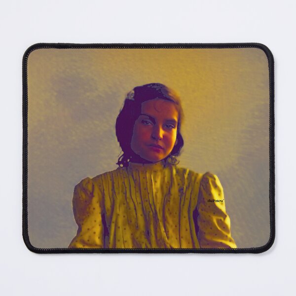 Item preview, Young Girl from Early 1900's in Abstract - dePace' designed and sold by mrpropcake.