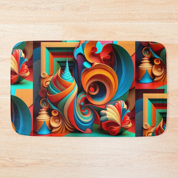 Item preview, Vibrant 3D Abstractionism Artwork designed and sold by EnzoZs.