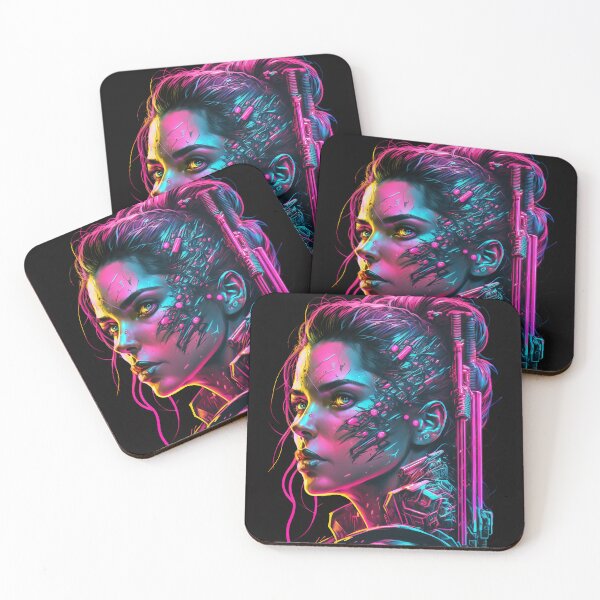 Item preview, Futuristic Femme Fatale: The Hybrid Beauty designed and sold by Mullet Monkey.
