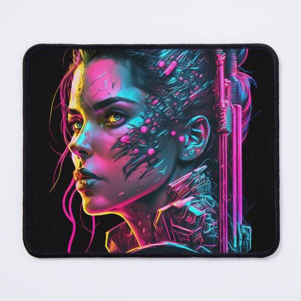Item preview, Futuristic Femme Fatale: The Hybrid Beauty designed and sold by Mullet Monkey.