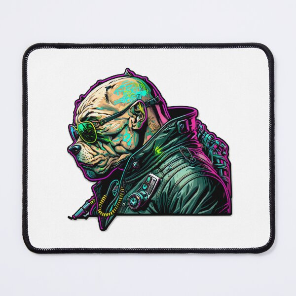 Item preview, CyberPunk Pitbull #6 designed and sold by OregonArtForAll.