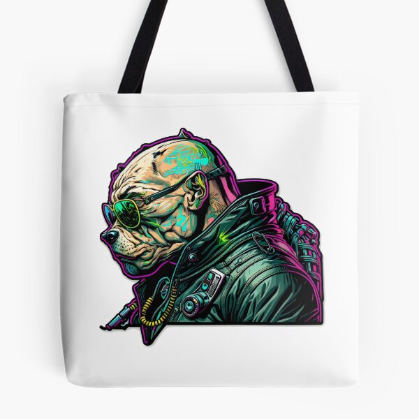 Item preview, CyberPunk Pitbull #6 designed and sold by OregonArtForAll.