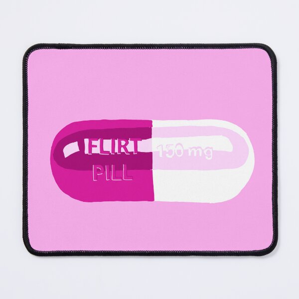 Item preview, Flirt Pill Pink designed and sold by JaymieMetz.