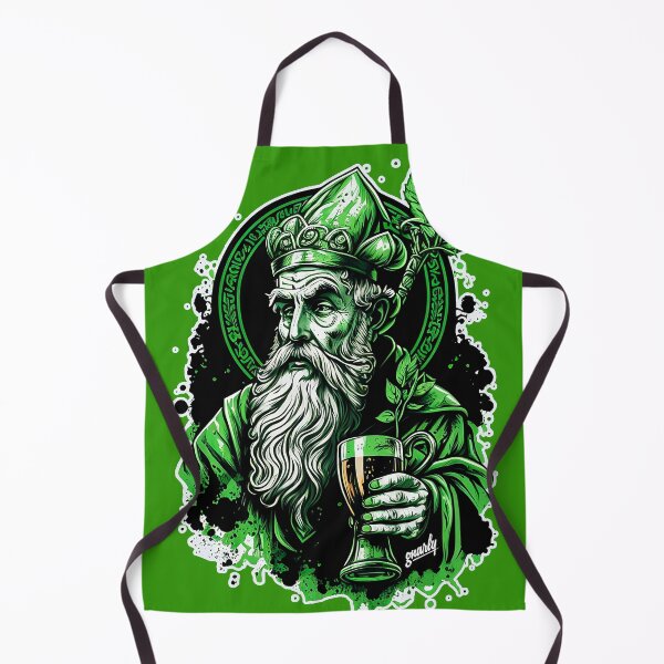 Item preview, Green Beer Graffiti Saint Patrick by gnarly designed and sold by ChattanoogaTee.