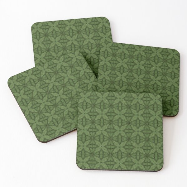 Item preview, Leaf and Dew Kaleidoscope Pattern 8 designed and sold by Swabcraft.