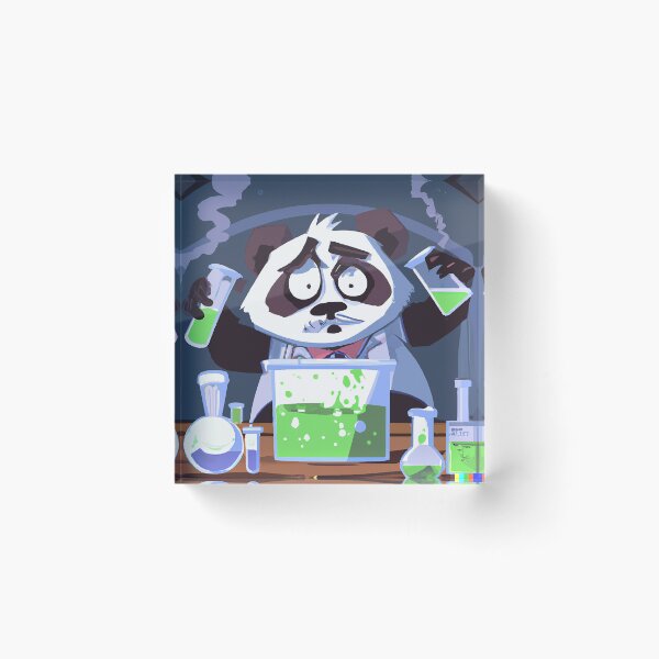 Item preview, panda scientist designed and sold by myseptember18th.