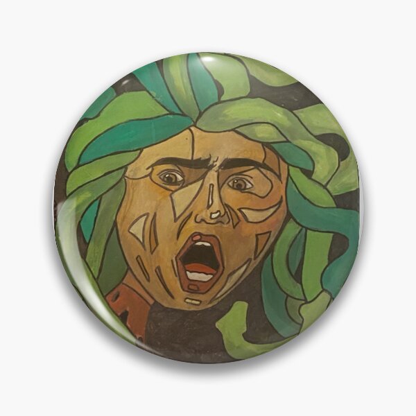 Item preview, Cuadro de estilo pop art Medusa designed and sold by TZGSArt.