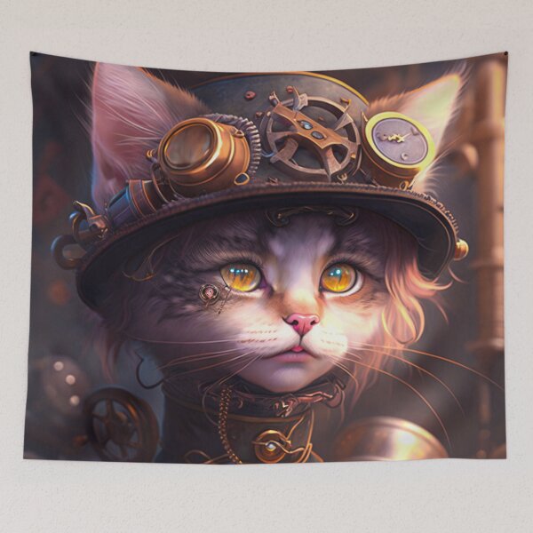 Item preview, The Steamkitten Siblings - Sheba designed and sold by DoublecrashArt.