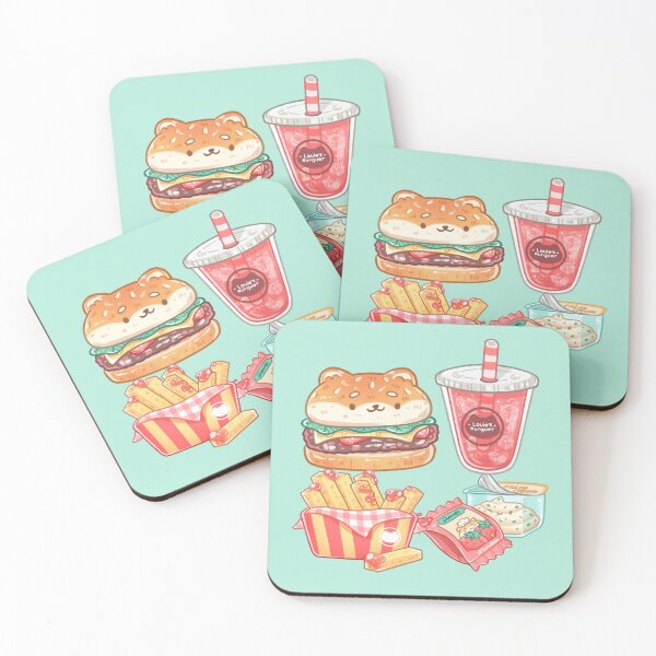 Item preview, Shiba Combo Burger designed and sold by Kukookat.