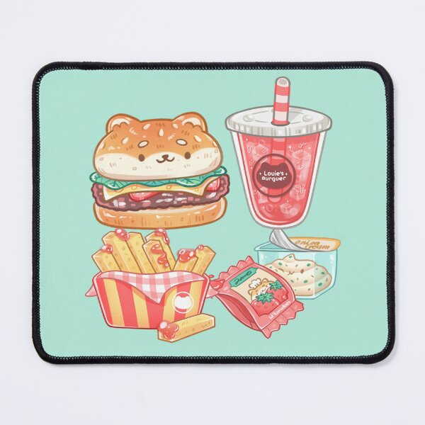 Item preview, Shiba Combo Burger designed and sold by Kukookat.