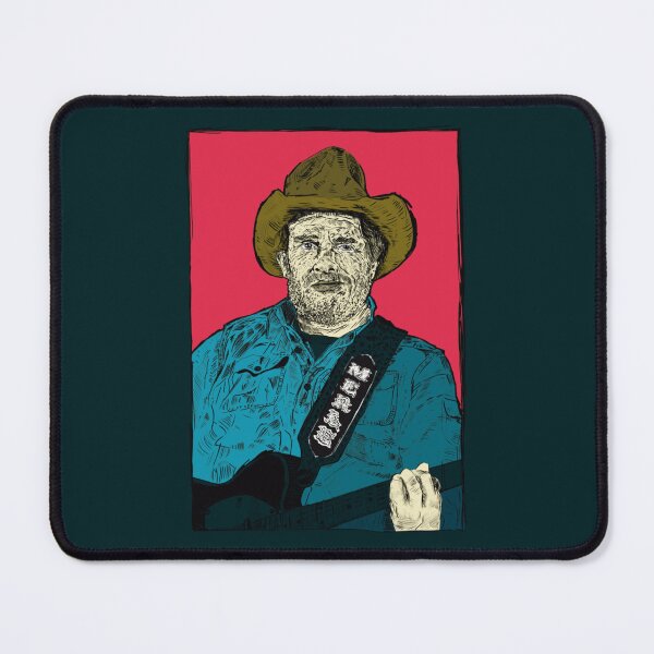 Item preview, Merle Haggard hand drawn    designed and sold by ArticAngelShop.