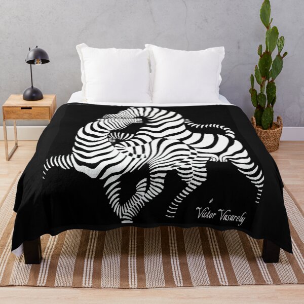 Item preview, Victor Vasarely - Zebra (1937) designed and sold by mturns57.