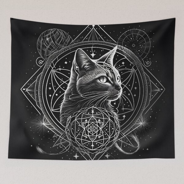 Item preview, sacred cat designed and sold by CrudeBow.