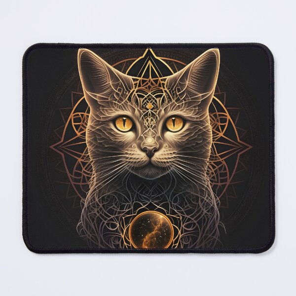 Item preview, Golden Sacred Cat designed and sold by CrudeBow.