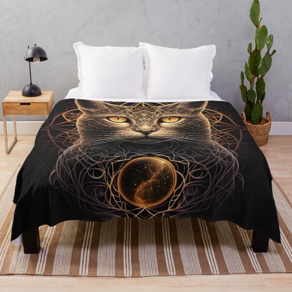 Item preview, Golden Sacred Cat designed and sold by CrudeBow.