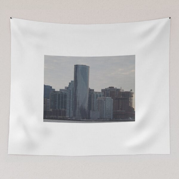 Item preview, Jersey City Skyline, New Jersey designed and sold by lenspiro.