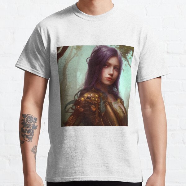 Enigmatic girl Classic T-Shirt