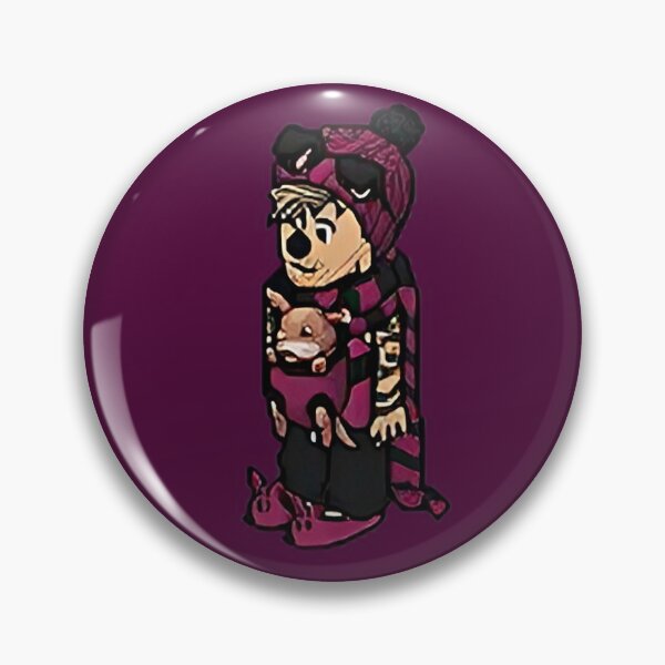 Item preview, Habbo character with a baby Kangaroo. designed and sold by ChocoChocolate.
