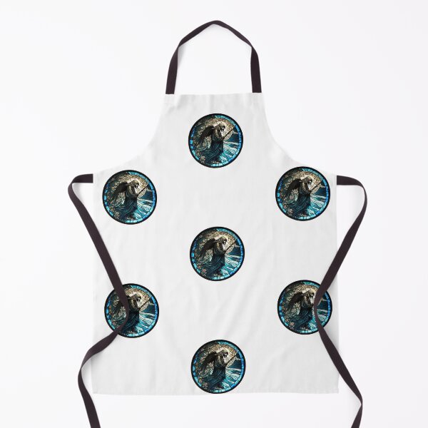 Item preview, Death Angel Blue Stained Glass Graphic designed and sold by StayCreepy13.