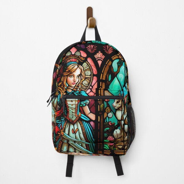 Item preview, Alice in Wonderland with the White Rabbit in stained glass 001 designed and sold by Viinde.