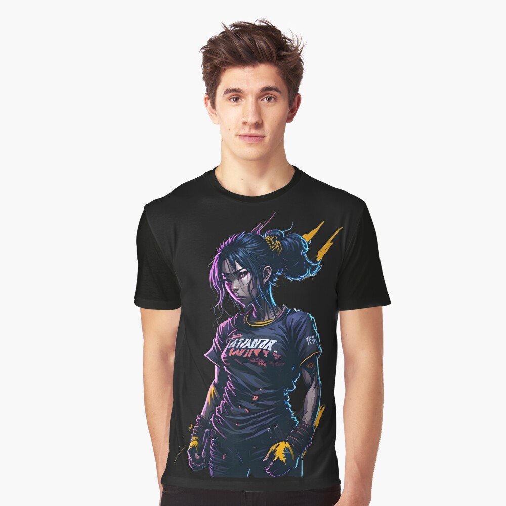 Custom Graphic Anime Adventures Art Character For Men Women T-shirt By  Lotus-leafal - Artistshot