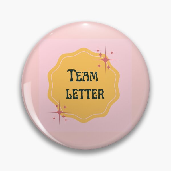 Item preview, Team letter designed and sold by Sidney  Hildebrandt.