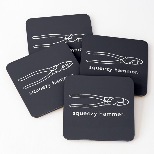 Item preview, Squeezy Hammer -White designed and sold by TheTradesStore.