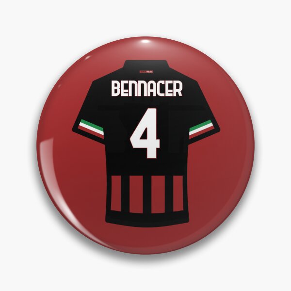 Item preview, Bennacer #4 ACM 22/23 Football Jersey designed and sold by Millustgfx.
