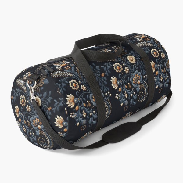 Item preview, Traditional Blue and White Portuguese Style Floral Embroidery Pattern designed and sold by Orianah.
