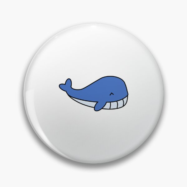 Item preview, Cute Happy Blue Whale designed and sold by OrderofOps.