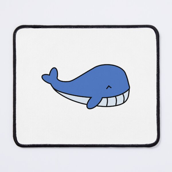 Item preview, Cute Happy Blue Whale designed and sold by OrderofOps.