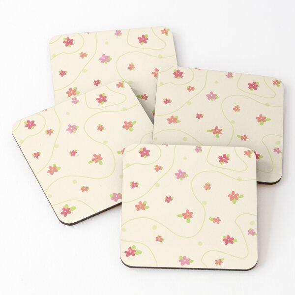 Item preview, Delicate cartoon wild flower print designed and sold by Abyssalbee.